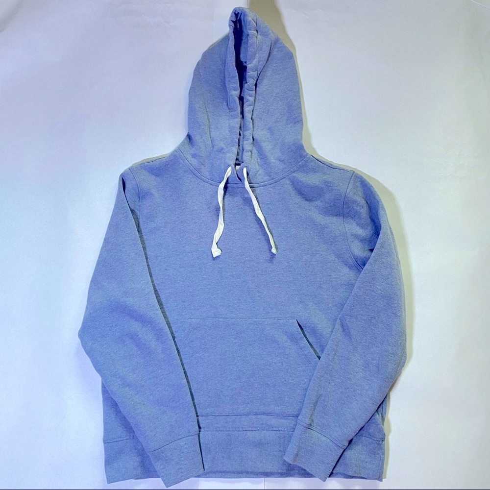 Soft blue hoodie